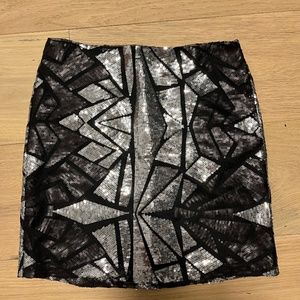Noisy may sequin mini skirt